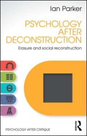 Psychology After Deconstruction