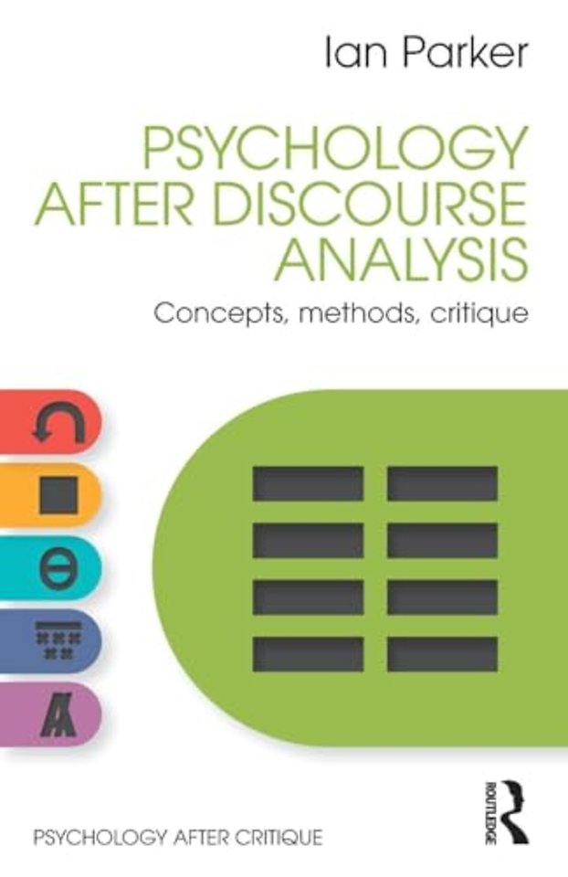 Psychology After Discourse Analysis