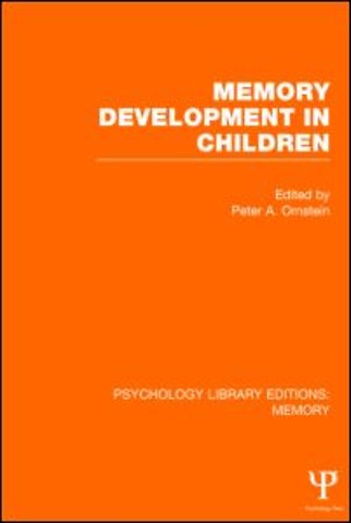 Memory Development in Children (PLE: Memory)