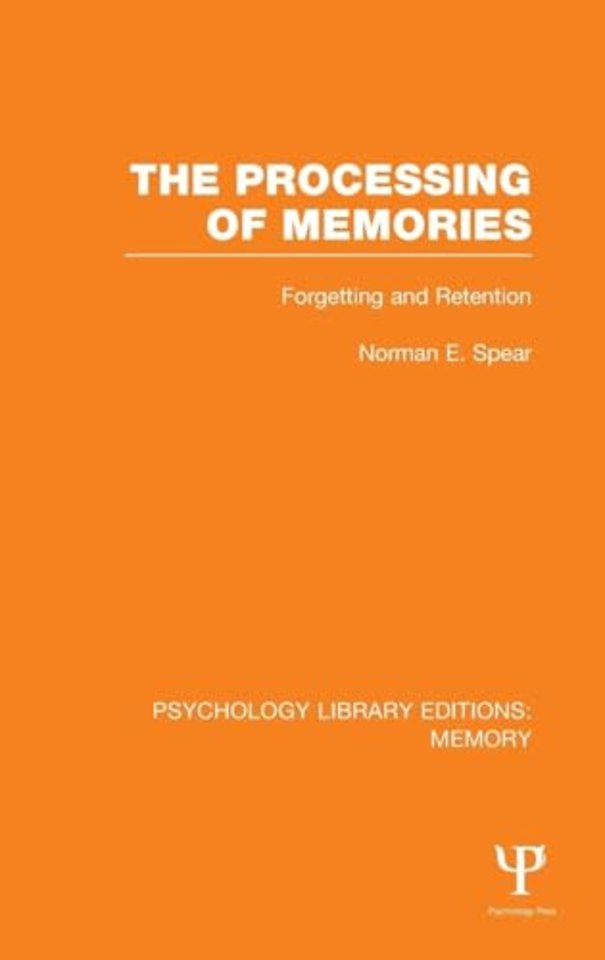 Processing of Memories (PLE: Memory)