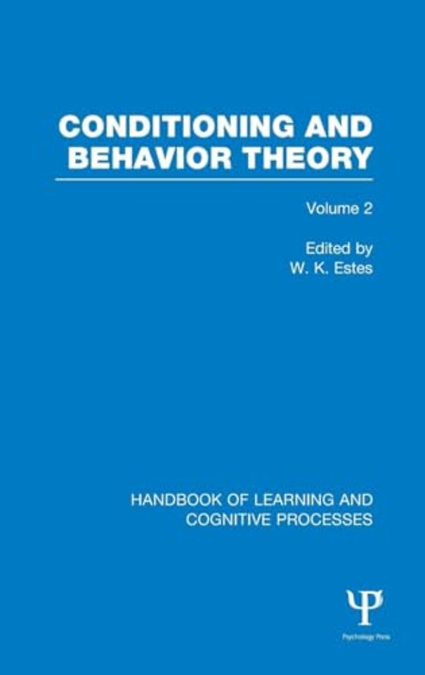 Handbook of Learning and Cognitive Processes (Volume 2)