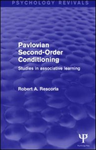 Pavlovian Second-order Conditioning