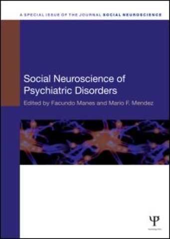 Social Neuroscience of Psychiatric Disorders