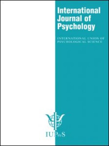 XXX International Congress of Psychology: Abstracts