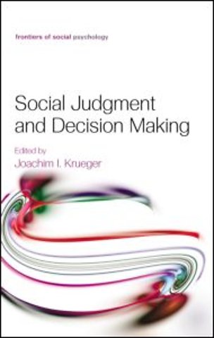 Social Judgment and Decision Making