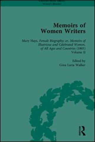 Memoirs of Women Writers, Part II (set)