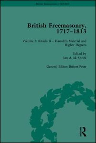 British Freemasonry, 1717-1813