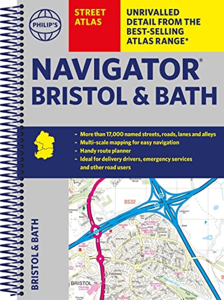 Philip's Navigator Street Atlas Bristol  & Bath
