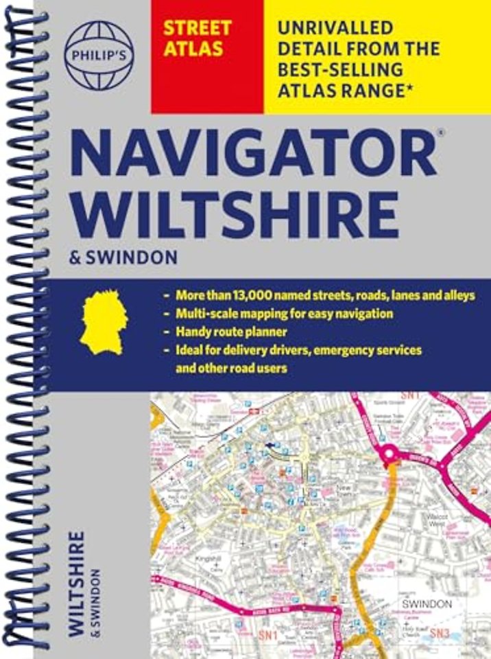 Philip's Navigator Street Atlas Wiltshire and Swindon