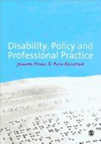 Disability, Policy and Professional Practice