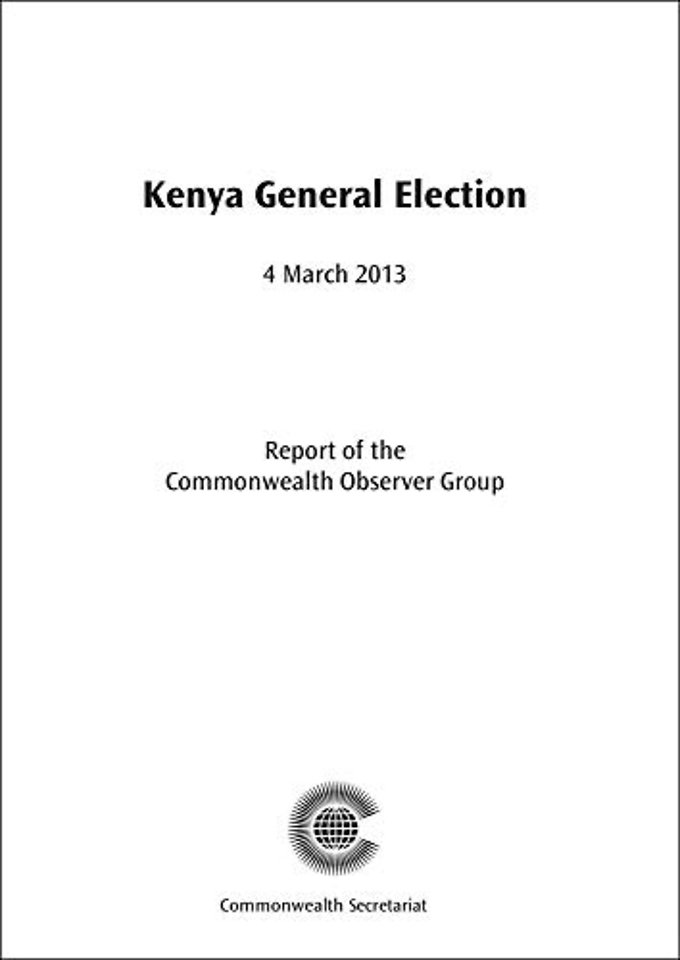 Kenya General Elections, 4 March 2013