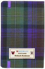 Waverley (M): Isle of Skye Tartan Cloth Commonplace Notebook