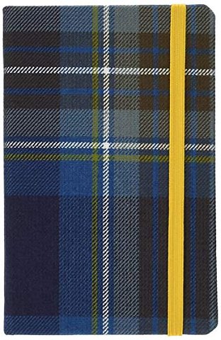 Waverley (M): Holyrood Tartan Cloth Commonplace Notebook