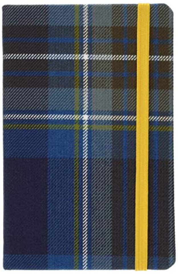 Waverley (M): Holyrood Tartan Cloth Commonplace Notebook