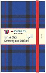 Elliot Waverley Tartan Cloth Commonplace Large 21 x 13cm Notebook