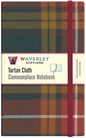 Waverley (L): Buchanan Reproduction Tartan Cloth Large Notebook
