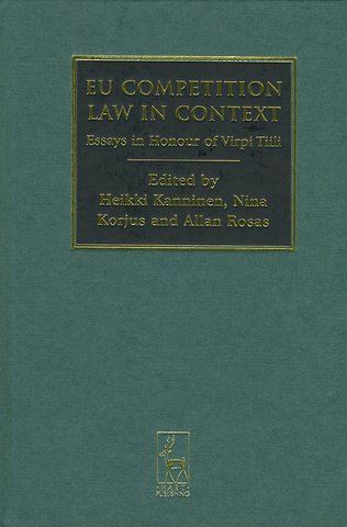 EU Competition Law in Context