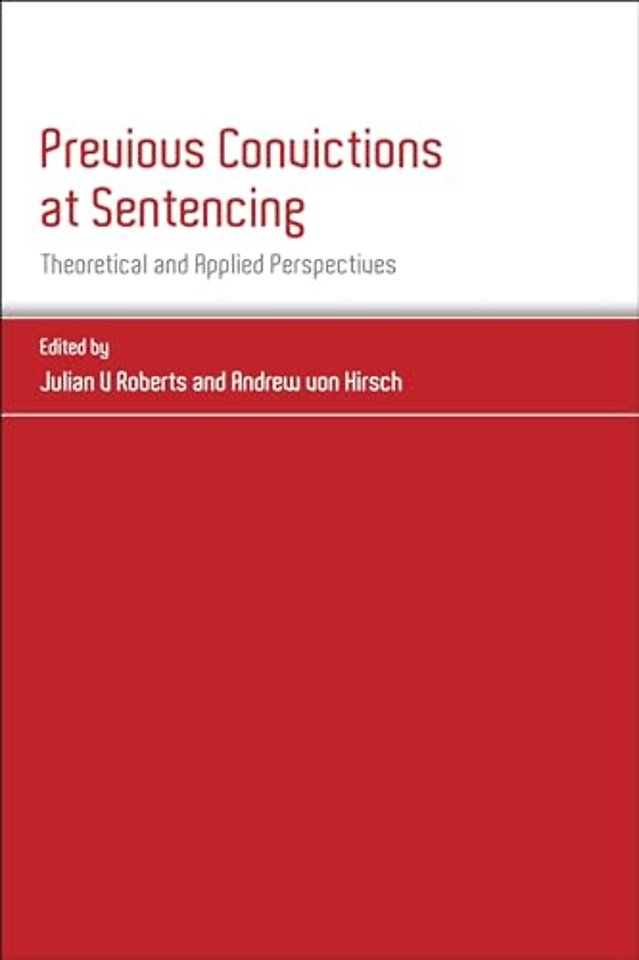 Previous Convictions at Sentencing