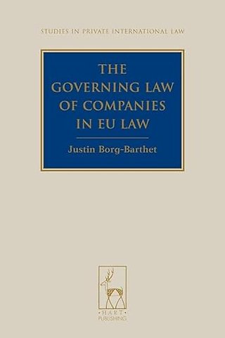 The Governing Law of Companies in EU Law
