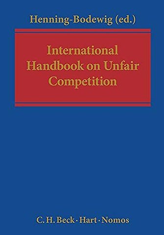 International Handbook on Unfair Competition