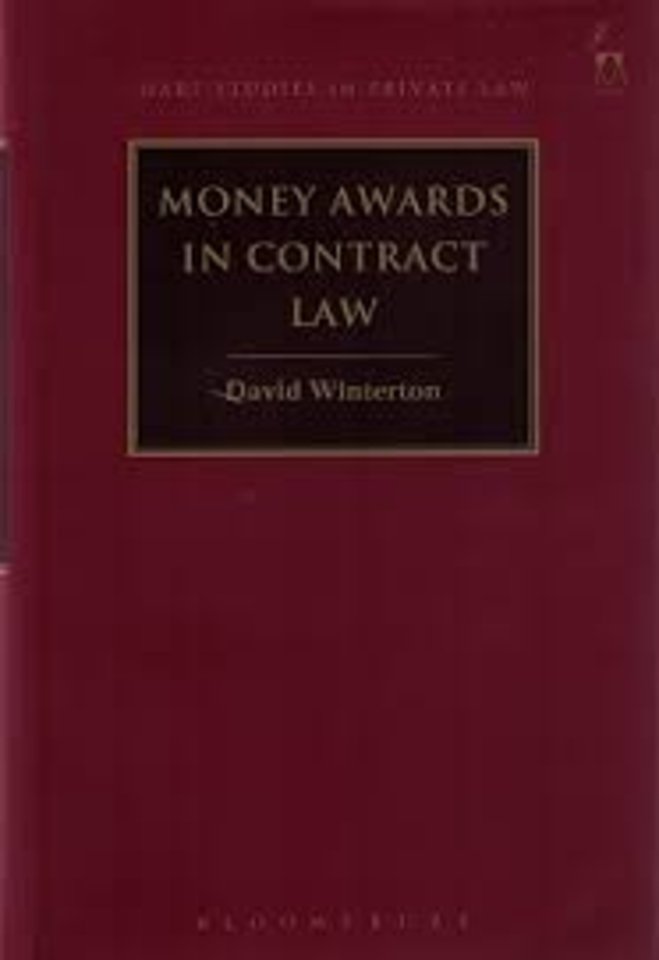 Money awards in contract law