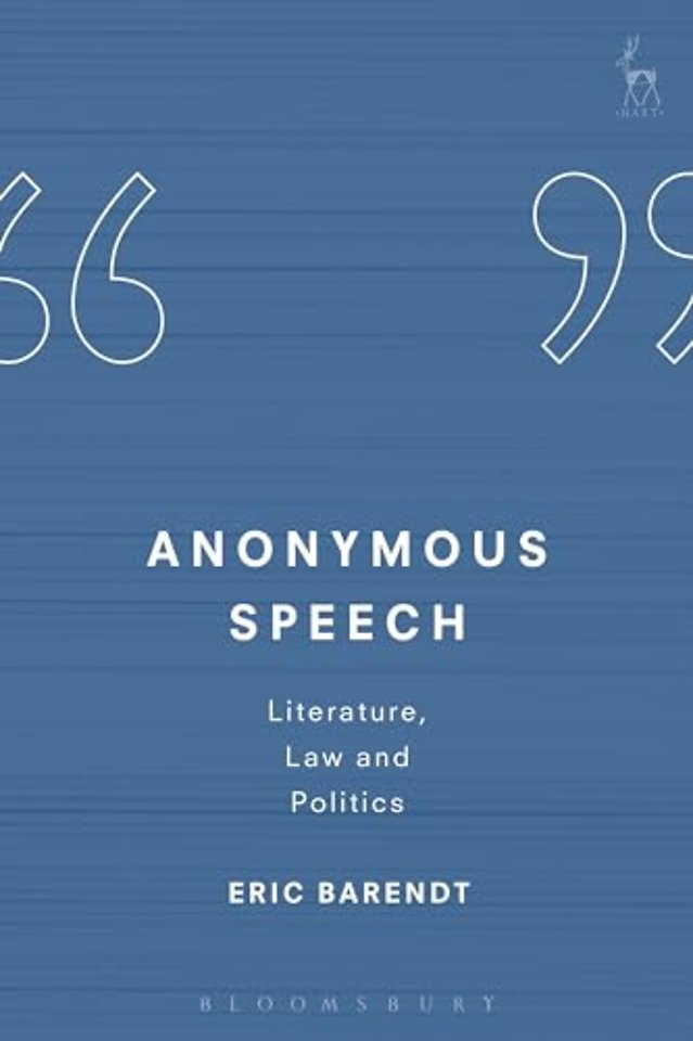 Anonymous Speech