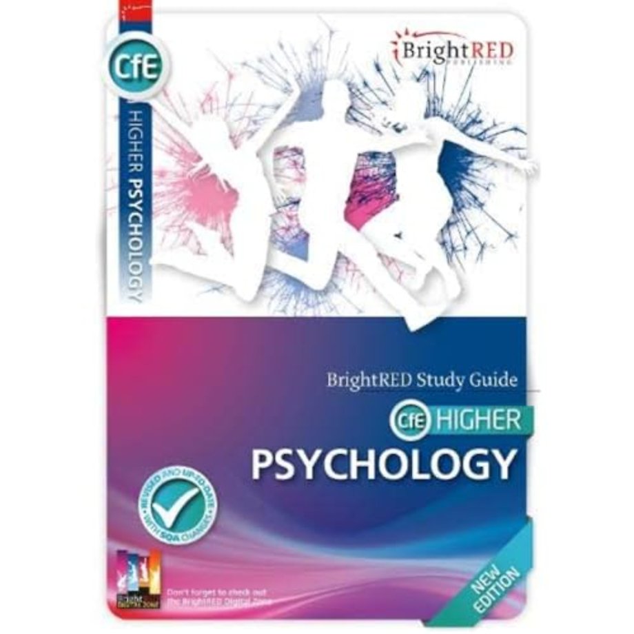 BrightRED Study Guide CfE Higher Psychology - New Edition