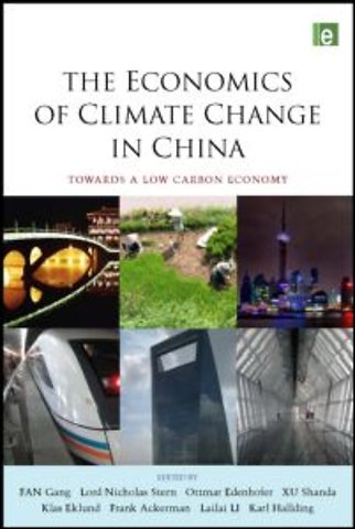 Economics of Climate Change in China