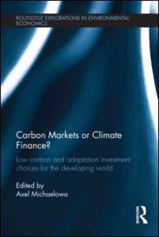 Carbon Markets or Climate Finance?
