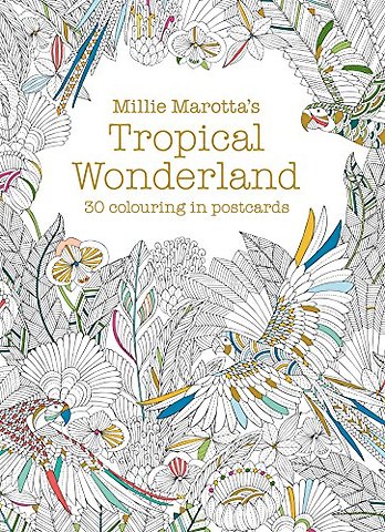 Millie Marotta's Tropical Wonderland Postcard Book