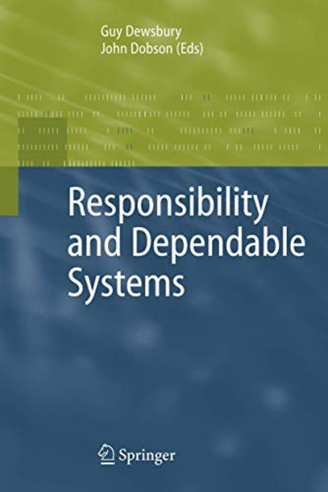 Responsibility and Dependable Systems