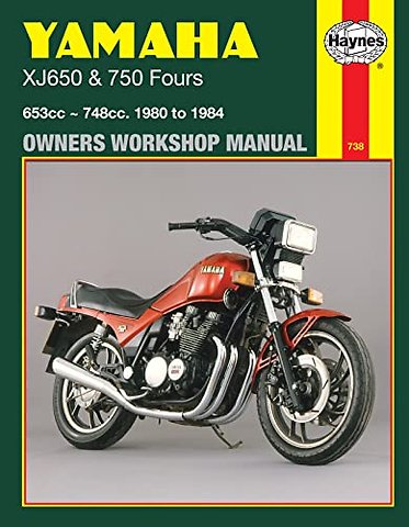 Yamaha XJ650 & 750 Fours (80 – 84) Haynes Repair Manual