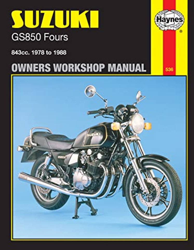 Suzuki GS850 Fours (78 – 88) Haynes Repair Manual