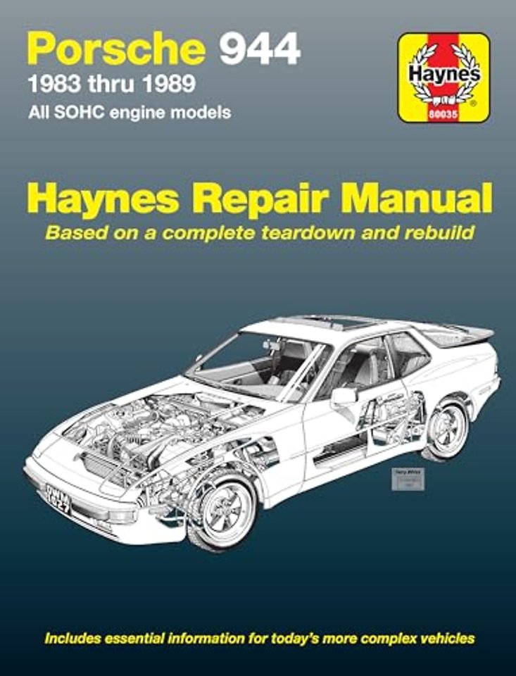 Porsche 944 4-cylinder (1983-1989) HaynesRepair Manual(USA)