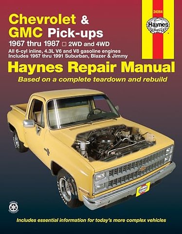 Chevrolet & GMC Pick Ups (67 – 87)