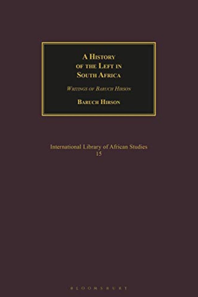 A History of the Left in South Africa