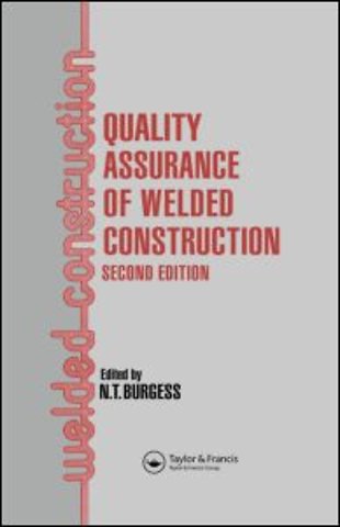 Quality Assurance of Welded Construction