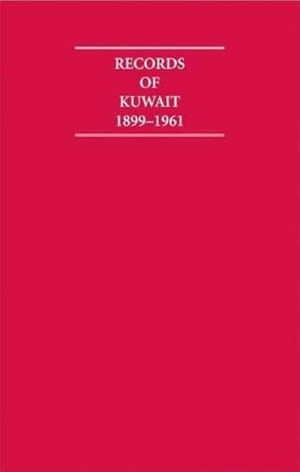 Records of Kuwait 1899–1961 8 Volume Hardback Set Including Boxed Maps and Genealogical Tables