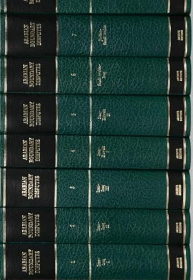 Arabian Boundary Disputes 20 Volume Hardback Set