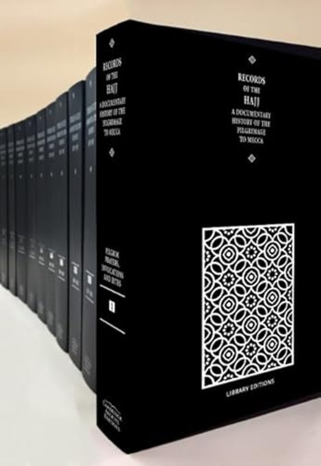 Records of the Hajj 10 Volume Hardback Set Including Boxed Maps and Other Printed Items