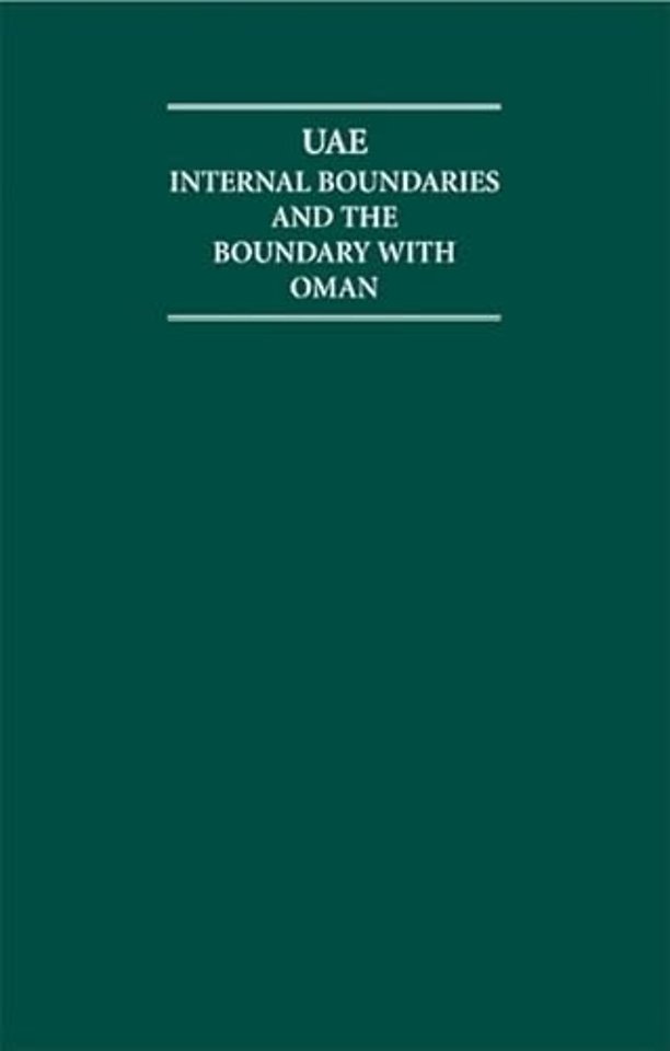 The UAE 8 Volume Hardback Set Including Boxed Maps