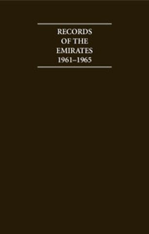 Records of the Emirates 1961–1965 5 Volume Hardback Set