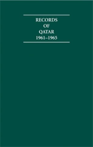 Records of Qatar 1961-1965 5 Volume Hardback Set