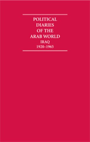 Political Diaries of the Arab World: Iraq 1920–1965 8 Volume Hardback Set
