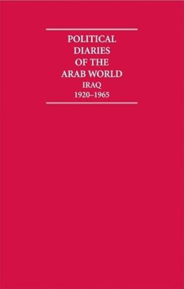 Political Diaries of the Arab World: Iraq 1920–1965 8 Volume Hardback Set