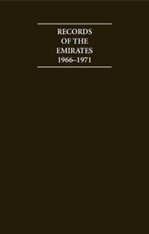 Records of the Emirates 1966–1971 6 Volume Hardback Set