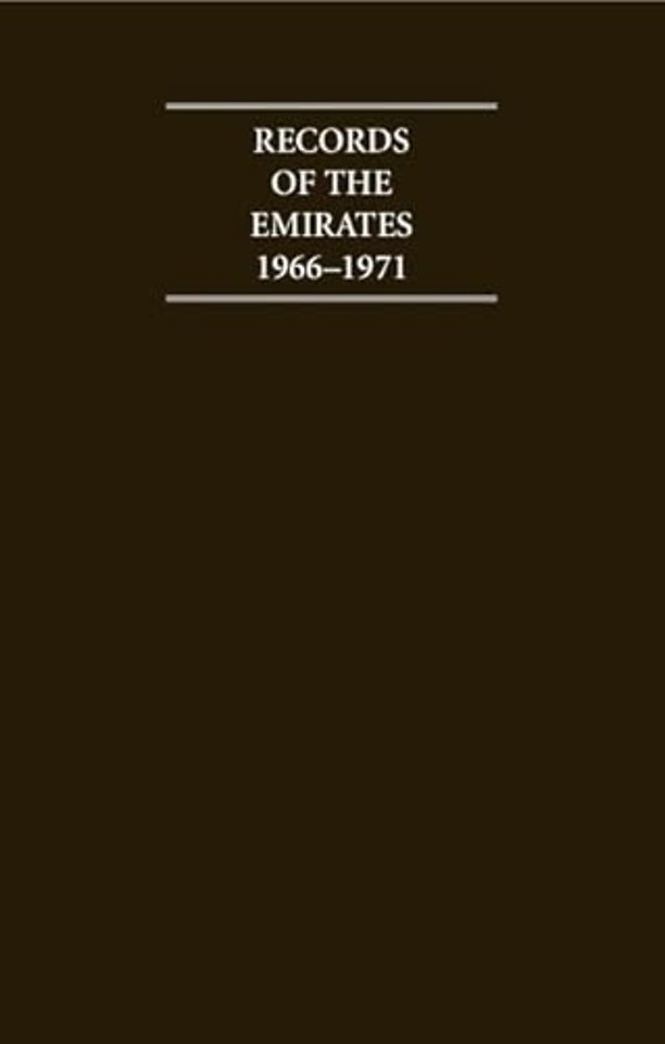 Records of the Emirates 1966–1971 6 Volume Hardback Set