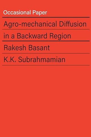 Agro-mechanical Diffusion in a Backward Region