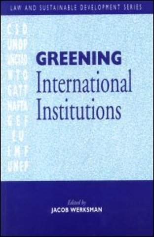 Greening International Institutions