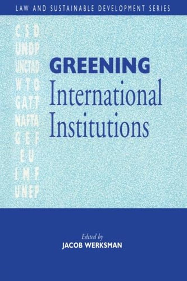 Greening International Institutions